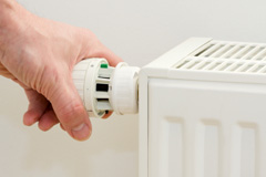 Scropton central heating installation costs